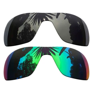 Lentes de repuesto negras y verdes para rotor de turbina Oakley OO9307 polarizadas - Imagen 1 de 6