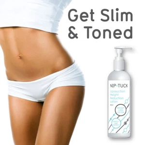 NIP & TUCK LIPOSUCTION WEIGHT LOSS REDUCTION LOTION SLIMMER SKINNIER NO FAT - Picture 1 of 2