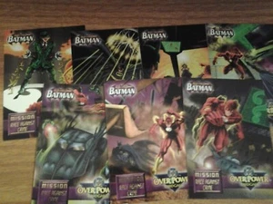 Juego de 7 tarjetas DC Overpower Mission Race Against Crime Sin Nuevo-Como Nuevo - Imagen 1 de 1