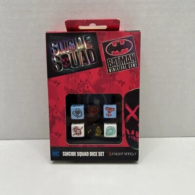 Suicide Squad Dice Set For 35mm Batman Miniatures Game by Knight Models NIB - Image 1 of 2