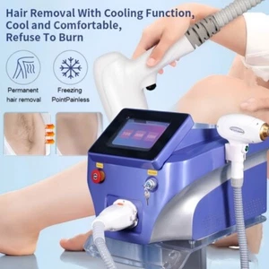 808 nm Tragbare Körper Schmerzlos Diodenlaser Haarentfernungsmaschine mit Kühlkopf - Bild 1 von 24