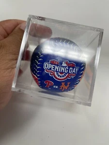 Rawlings Opening Day 2015 Citi Field Baseball Souvenir Collectibles w/ Case - Picture 1 of 4
