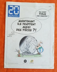 ASTERIX couverture du Journal 20 Minutes (9 avril 2015) Uderzo, Gosciny - Imagen 1 de 1