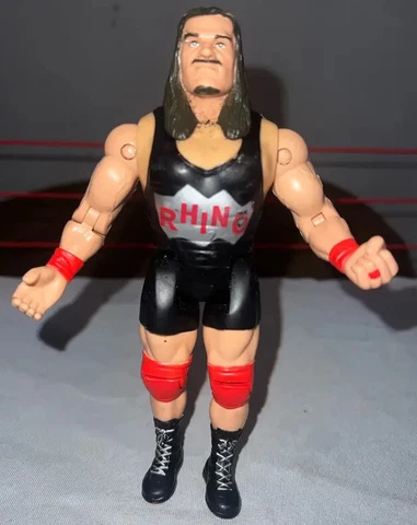 Vintage 2000 OSFT ECW Rhino Wrestling Action Figure Thrill Zone WWF WWE Cover