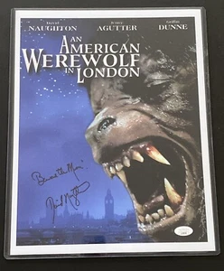 David Naughton Signed AN AMERICAN WEREWOLF IN LONDON 11x14 Poster Photo JSA - Picture 1 of 4