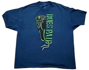 WWE Randy Orton The Viper Rko Dues Paid Wrestling Shirt 2XL Tee Blue - Picture 1 of 4