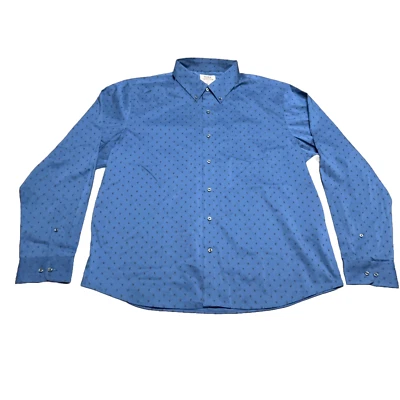 Blake Shelton Lands End Shirt Mens XL Blue Hunting Button Down - Image 1 of 4