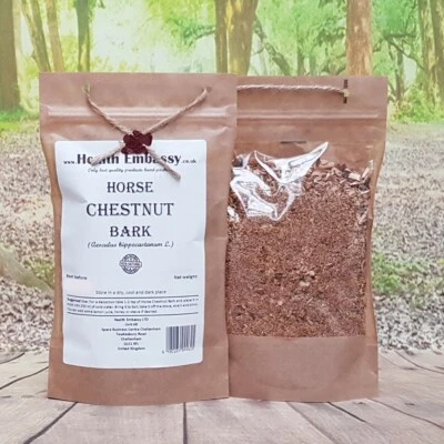 HEALTH EMBASSY Rosskastanienrinde (Aesculus hippocastanum) Gesundheit Botschaft natürlicher Kräutertee