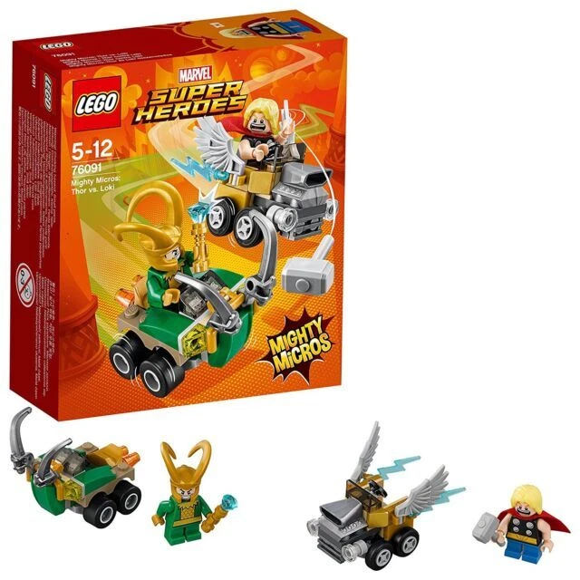 LEGO Marvel: Mighty Micros: Thor vs. Loki (76091)