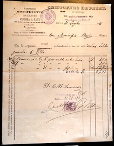 GF0161 - Invoice: Buying Gasoline with Rationing Good-Pickup - Bari 11 - Picture 1 of 2