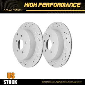 Rotores de freno de disco trasero para Nissan Murano Pathfinder Quest INFINITI QX60 Q50 - Imagen 1 de 9
