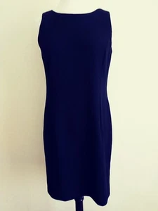 Garfield & Marks 6 kleines schwarzes Kleid ärmellos knielang gefüttert Seide Reißverschluss gebraucht, in einwandfreiem Zustand - Bild 1 von 5