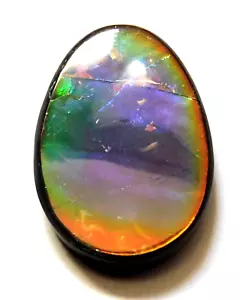 16.30 Ct Natural Canadian Ammolite Cabochon Loose Gemstone 22.5X15.9X4.5MM HG46 - Picture 1 of 4