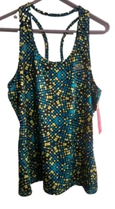 Skechers Performance Sport Active Womens Size Large Racer-Back Tank Top NWT  - Picture 1 of 9