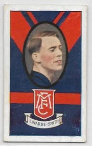 1933 Allen's League Footballers (53) J. WARNE-SMITH Melbourne Excellent /: - Picture 1 of 2