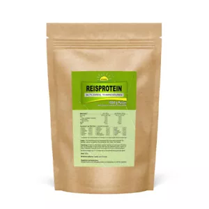 Reisprotein (84,7% Eiweiß, 18 Aminosäuren, vegan), 1 kg, Bonemis® - Bild 1 von 3