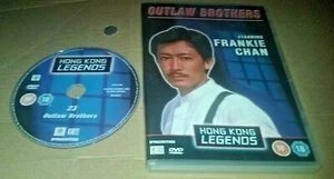 Outlaw Brothers Frankie Chan Hong Kong Legends DVD Reg 2 Martial Arts - Imagen 1 de 3