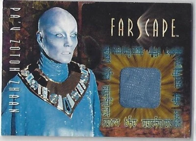 FARSCAPE Season Two, CC12 Pa'u Zotoh Zhaan  Costume trading card, Rittenhouse - Image 1 of 2