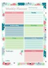 A4 Collins Blossom Daily Desk Pad Planner Contains 60 Sheets Daily View