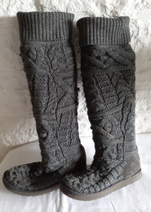 Las mejores ofertas en Botas de Lana de Punto para Mujer | eBay