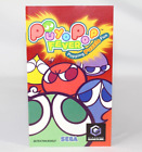 Puyo Pop Fever Nintendo Gamecube Manual Only Authentic! Great Condition!