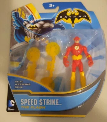 ¡NUEVA FIGURA DE ACCIÓN MATTEL 2013 SPEED STRIKE THE FLASH 4 PULGADAS DC COMICS! C42 Foto 1 de 3