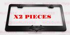 2x 3D Batman Stainless Steel Metal Black License Plate Frame Holder