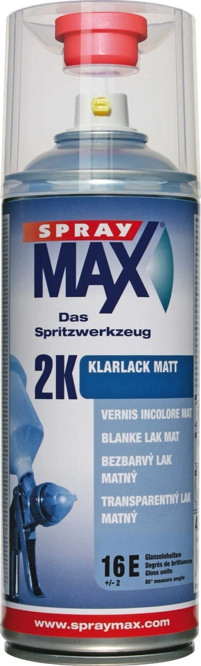 SprayMax 2K Klarlack - Matt, 400ml (680065)
