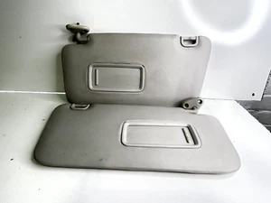 Conjunto de parasol interior izquierdo y derecho Subaru Impreza 2008-2014 par gris - Imagen 1 de 3