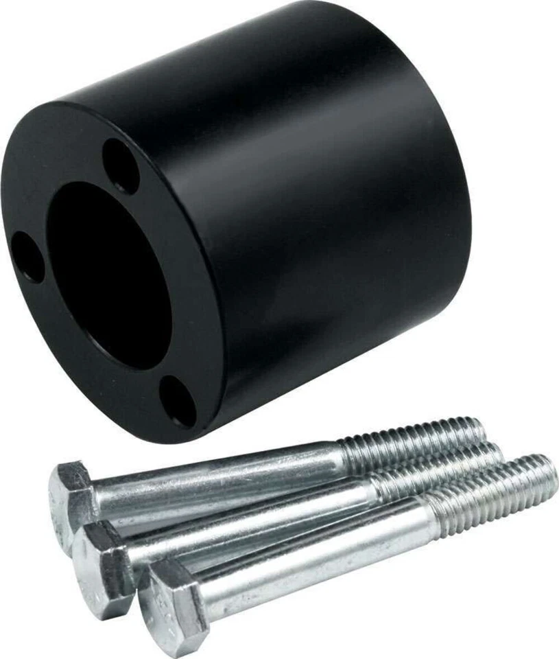 Steering Wheel Spacer 2" 2in Aluminum Spacer Black - Image 1 of 1
