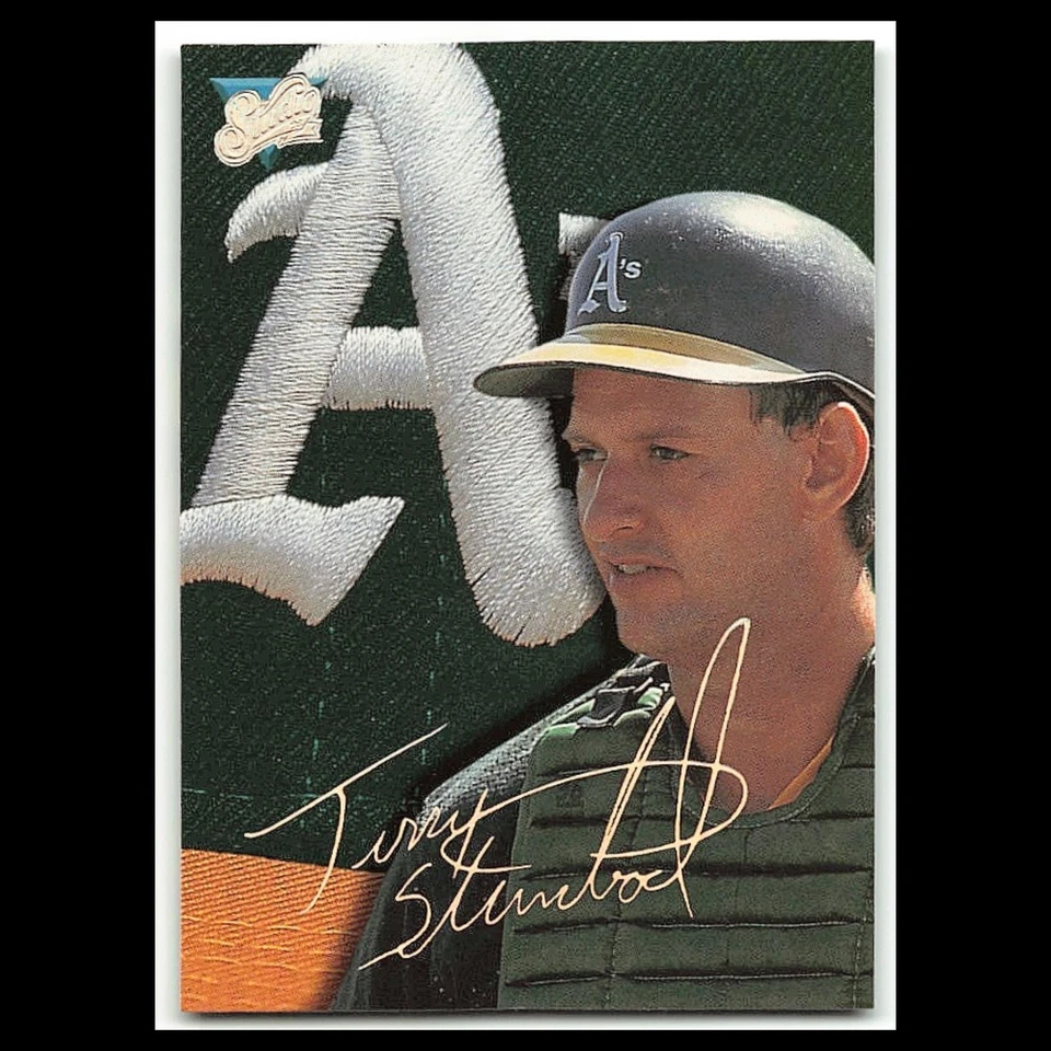 Terry Steinbach #57 1993 Studio Oakland Athletics Baseball Card MLB NM - Image 1 of 3