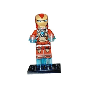 Lego Marvel Super Heroes Minifigure SH0073 Iron Man Good Condition - Picture 1 of 4