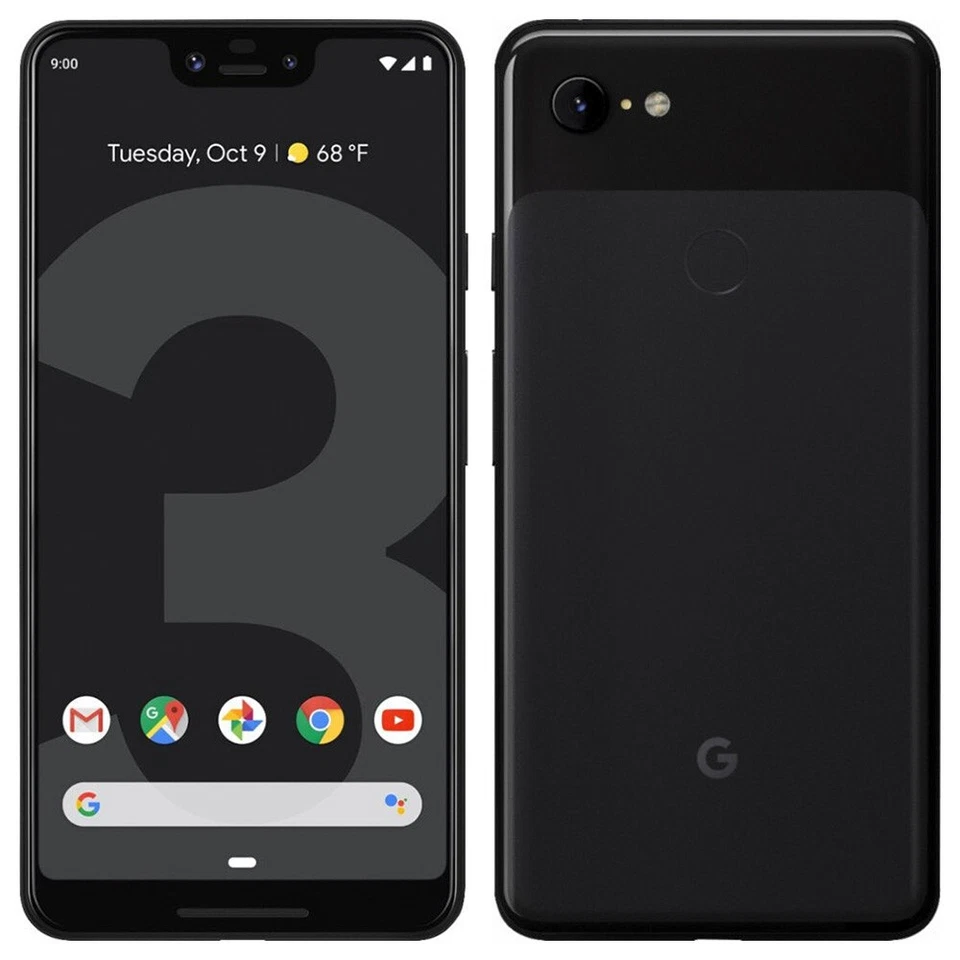 Google Pixel 3 XL 4G nero 128 GB single sim condizioni abbastanza buone - Immagine 1 di 3