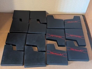 Nintendo NES Konvolut 14 schwarze Staubschutzhüllen Hüllen - Bild 1 von 8