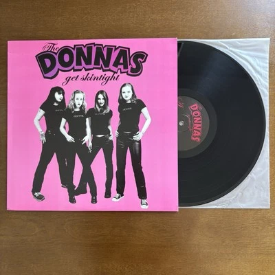 THE DONNAS Get Skintight ORIGINAL VINYL PRESSING LP Lookout! Records 1999 VG+ - Image 1 of 4