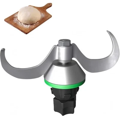 MARKENLOS 1x Für Thermomix TM6 TM5 TM7 Teigmesser Ersatzteile Edelstahl Teigmischmesser