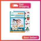 T&W SAME FILM 50 Pack Self Adhesive Laminating Sheets, 4mil, 5.8 x 8.3 Inch Lami