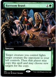 Barroom Brawl (Extended Art) - FOIL - Commander Legends: Battle for Baldur's Gat - Bild 1 von 2