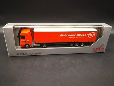 Herpa MB Actros MP2 Gebrüder Weiss Sattelzug *Vi1001-5-3000 - Bild 1 von 4