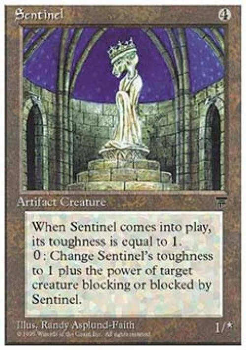 Sentinel - Medium Play MTG Chronicles - Image 1 of 1