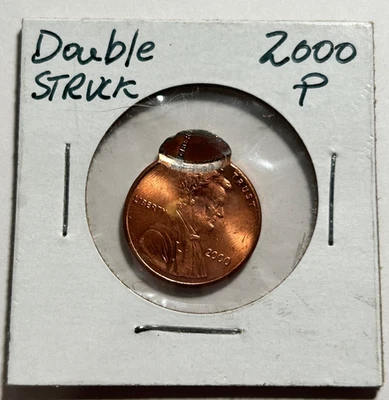 2000 P Lincoln Memorial Cent ERROR Double Strike - Nice details! - Image 1 of 4