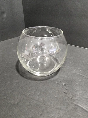 Libbey 802 球鱼碗 3.875 英寸 9.8 厘米透明玻璃美国 — 第 1/4 张图片