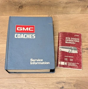 GMC Coaches 1980 manual de servicio modelos RTS C-8123 y manual de operación C-8122A - Imagen 1 de 14
