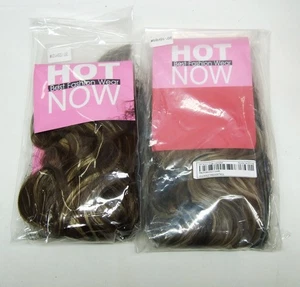 Hot Now 20" Clip In Hair Extensions 2 Pk New Brown with Blonde 2 New Packs - Picture 1 of 2