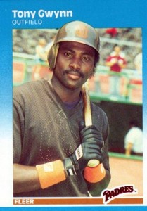 1987 Fleer #416 Tony Gwynn