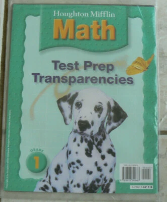 Houghton Mifflin MATH gr. 1/1st Test Prep Transparencies, LN Lev 1B - Image 1 of 3