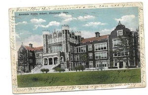 1918 postcard Cincinnati Ohio,Avondale Public School - Picture 1 of 2