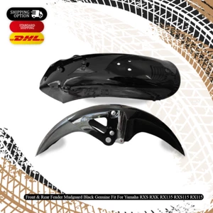 Front & Rear Fender Mudguard Black Genuine Fit For Yamaha RXS RXK RX135 RXS115 - Bild 1 von 4