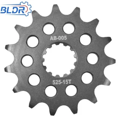 Piñón delantero para motocicleta BLDR 525-15T para Cagiva Road 650 Raptor 2001-2007 Foto 1 de 4