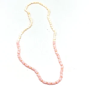 Collar de una sola hebra vintage con temática de océano playero colores ombre 12,5 pulgadas - Imagen 1 de 5